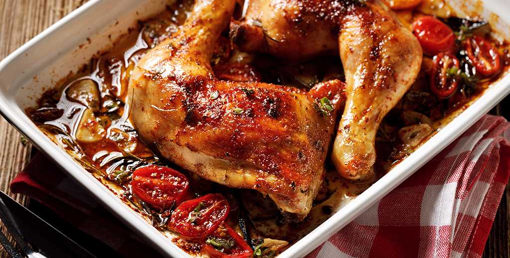 Rosmarin-Hähnchenkeulen